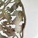 Openwork metal bowl with vine leaf and grape motif, 20th century