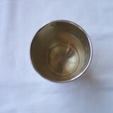 Timbale massive silver art nouveau