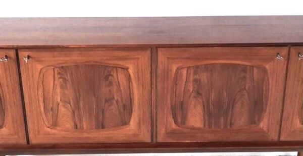 Enfilade scandinave vintage en palissandre