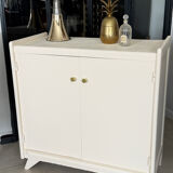 Vintage compass leg chest of drawers