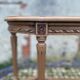 Old bench in Louis XVI style canning