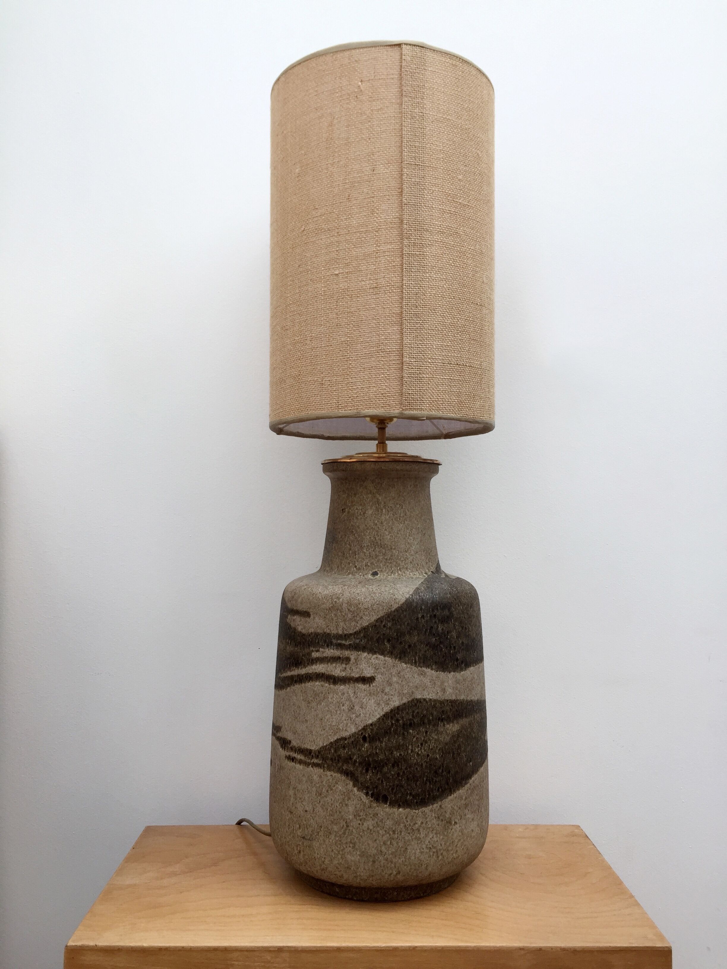 West Germany ceramic XL lamp