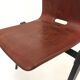 Vintage set of four Galvanitas S22 school chairs in the Netherlands
