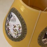 Yellow lampshade