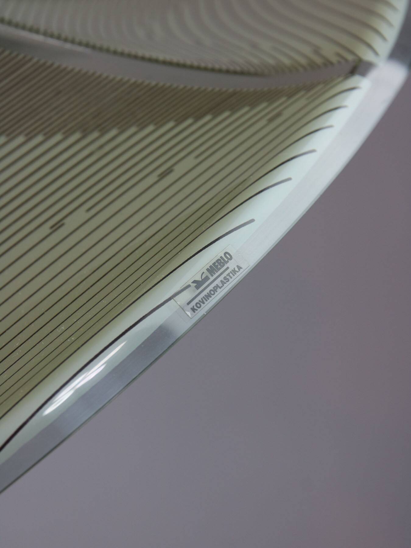 Vintage Trumpet Pendant Lamp from Meblo, 1970s