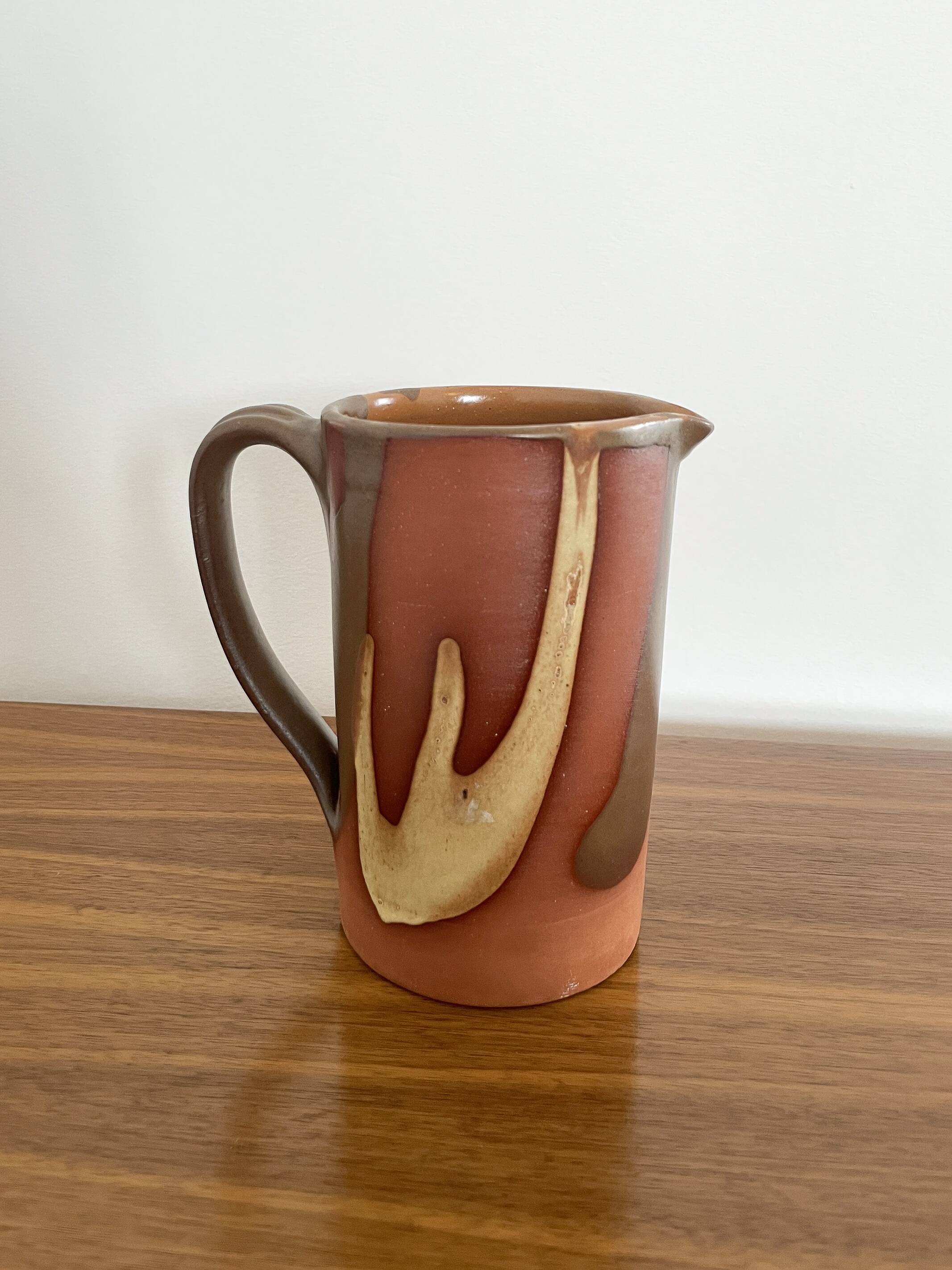 Vintage ceramic pitcher from Studio Janah