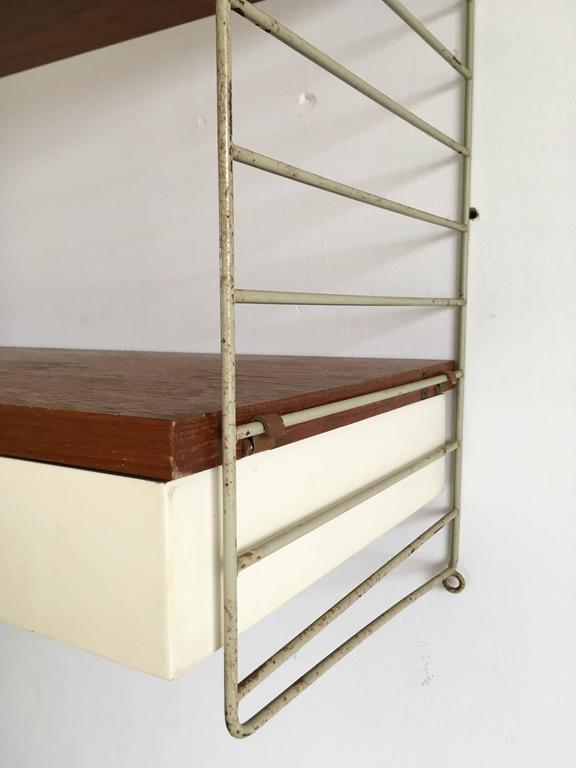 Nils Nisse Strinning for String Furniture shelf 1960 s