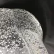 Daum bubble glass vase