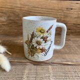 Duo de mugs en grès Vallauris