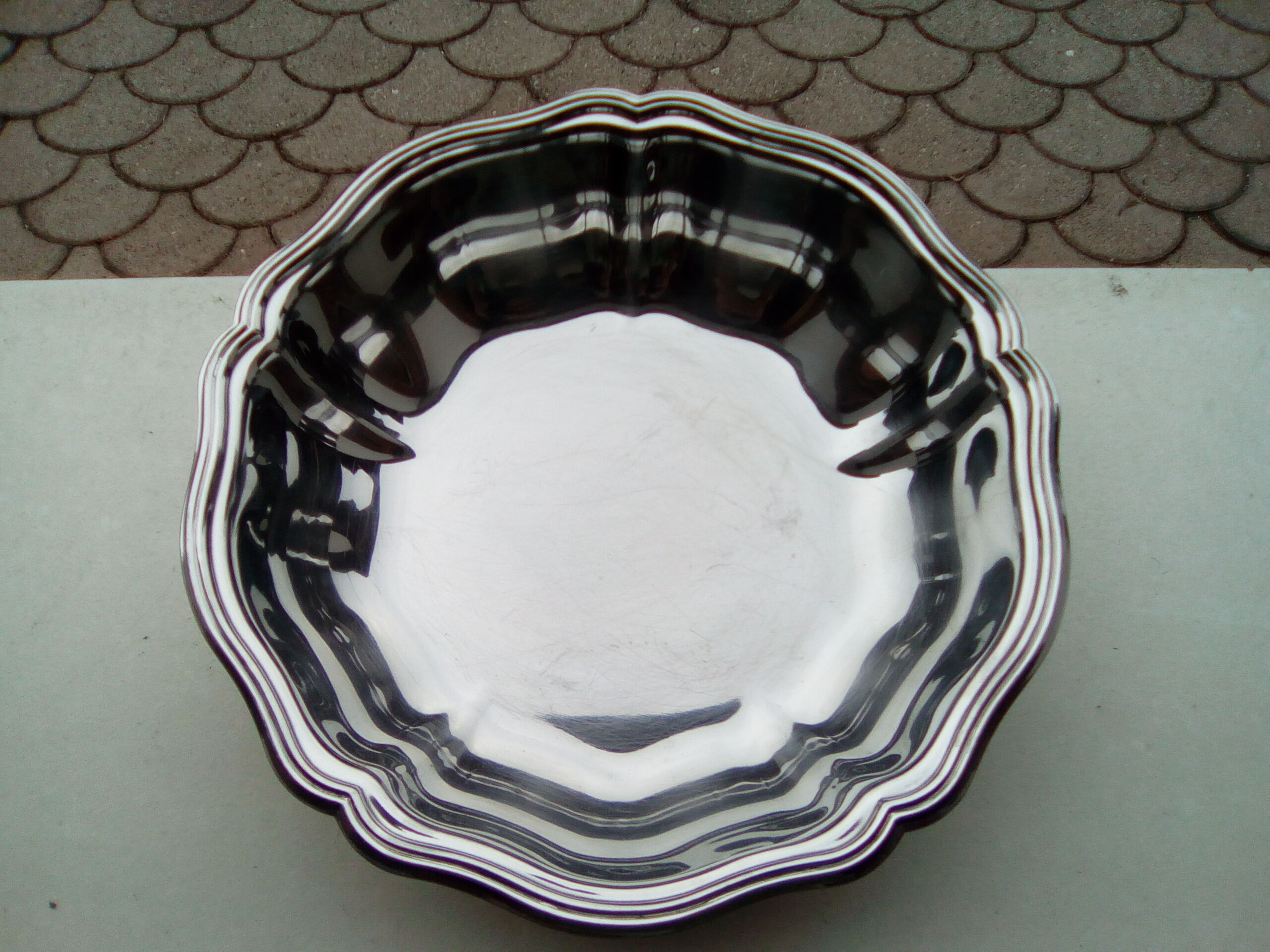 Stainless steel serving dishes 70s