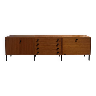 Enfilade en teck par Antoine Philippon et Jacqueline Lecoq