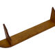 Vintage wooden wall rack bookshelf