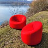 Pierre Paulin for Ligne-Roset Pumpkin armchairs