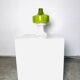 Sculptural Table Lamp In Green And Opal Glass By Dijkstra Lampen, The Netherlands 1960S