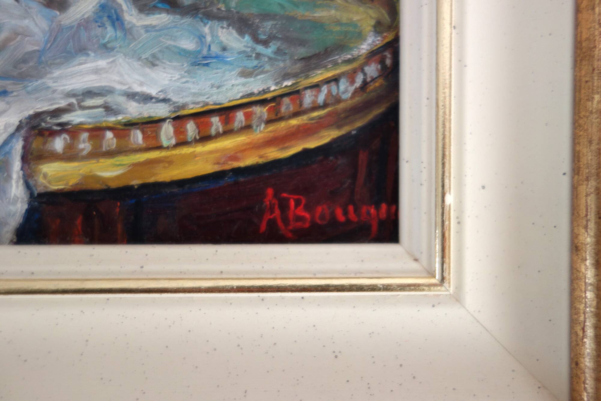 2 still lifes of flowers Alphonsive Bouquet, 1940s/1950s