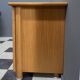 Large blonde Wicker & wood webbing sideboard
