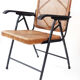 Chaise pliante cannée