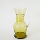 Service à orangeade en verre bullé de Biot, Long Drink, vert, 1960