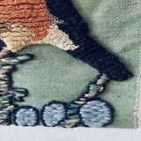 Vintage wall weaving