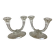 Pair of antique art deco candlesticks