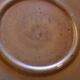Dessert service, 18 plates and a sandstone dish from Salins les Bains, 1960s