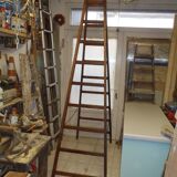 Vintage 9-step painter's stepladder