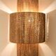 Vegetable fibre wall light - The Lalou