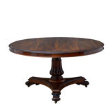 William IV rosewood centre table dining table