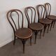 J.Kohn Bentwood Bistro Chairs, Set of 4