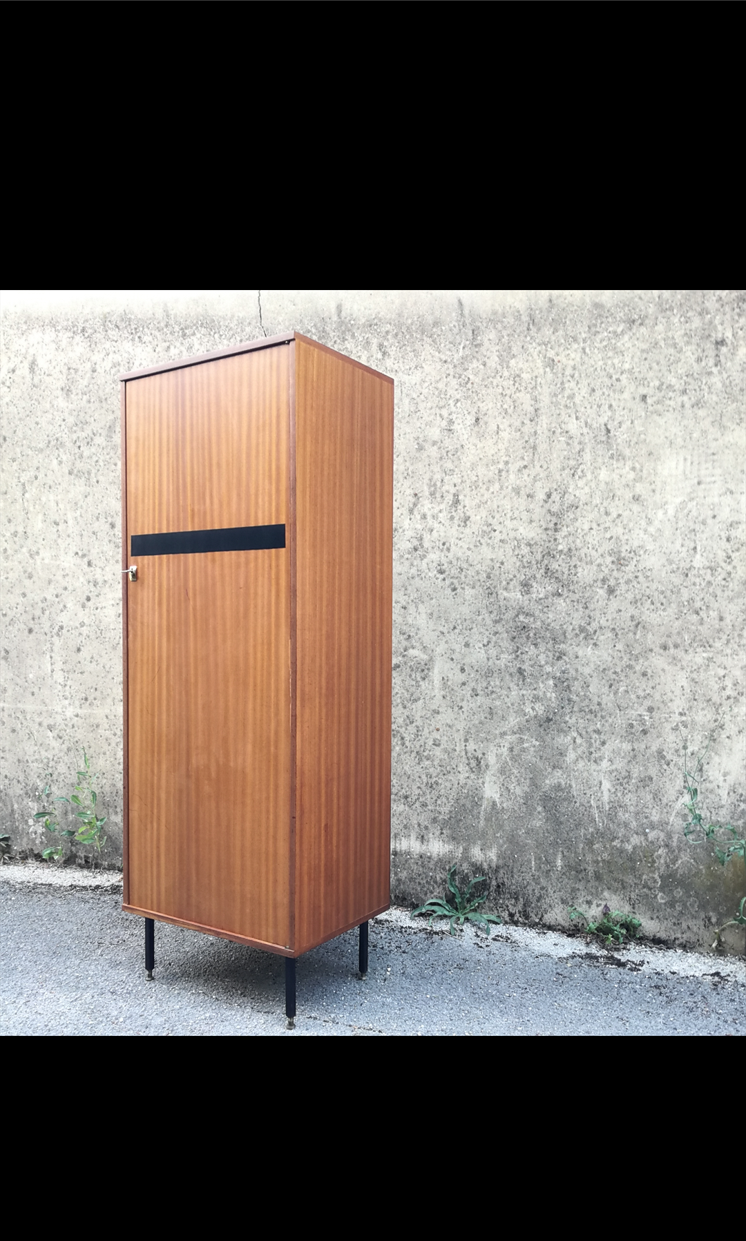 Armoire couleur acajou L65