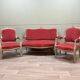 Louis xv style painted wood living room xix eme century