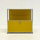 USM Haller cabinet in yellow