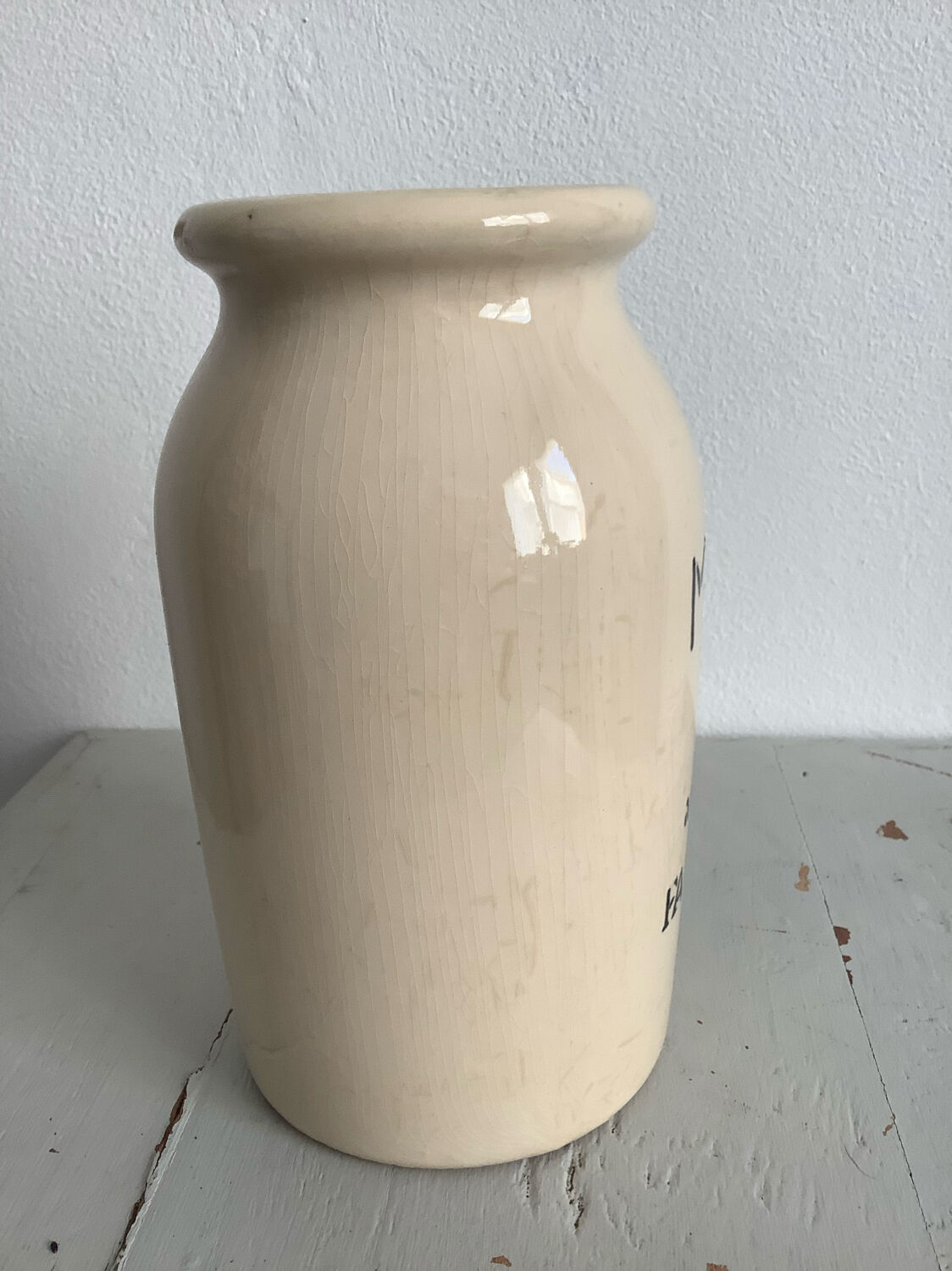 Fauchon mustard pot
