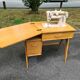 Scandinavian vintage desk 1960 (Singer sewing machine)