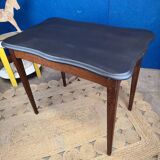 Vintage art deco table 1930 in solid wood