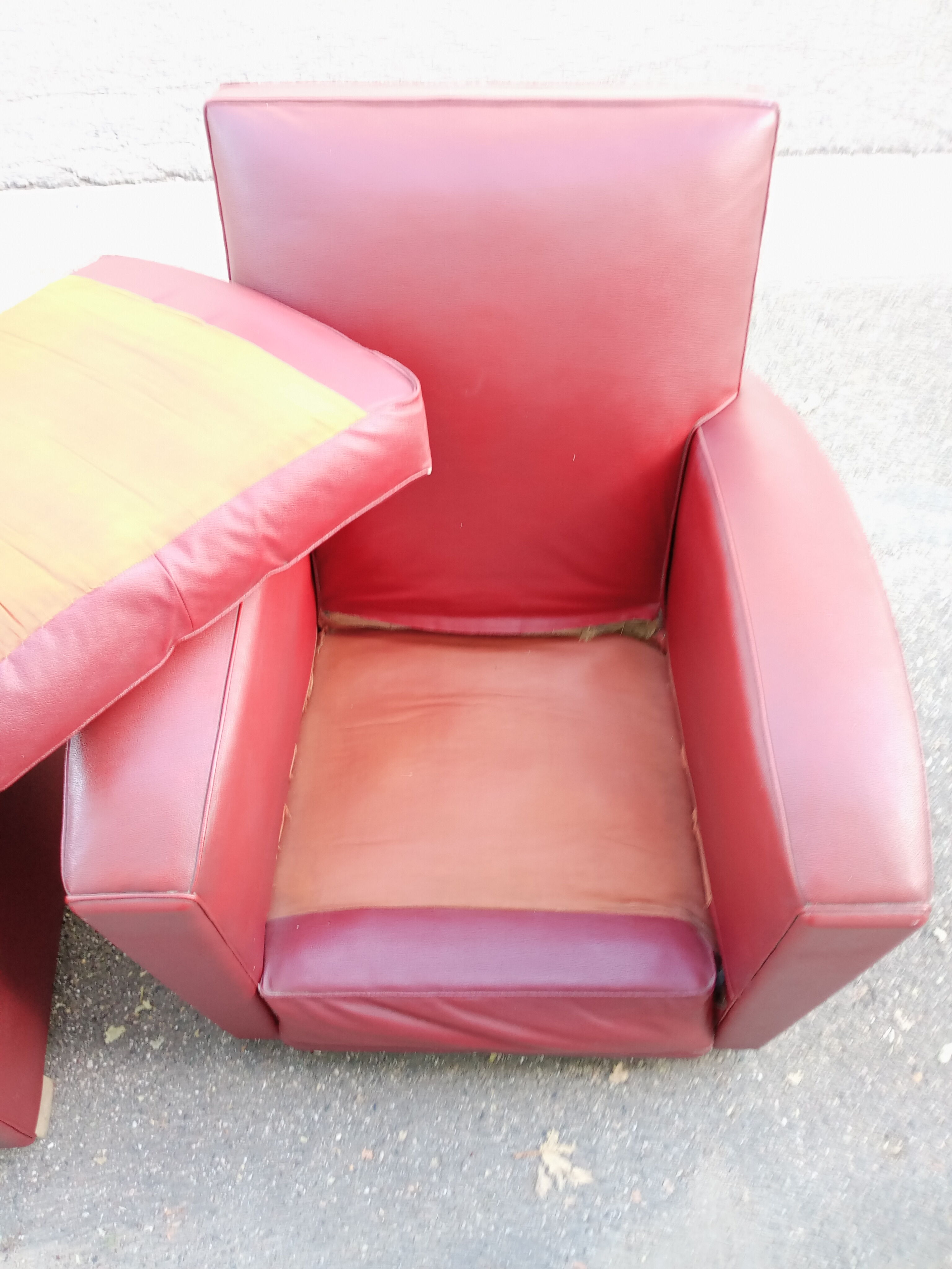 Skaï club armchair 1940