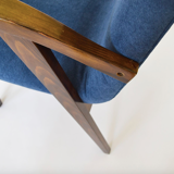 Fauteuil type 300-123 Puchały par Mieczysław Puchała pour Bystrzycka Furniture Factory, années 1950