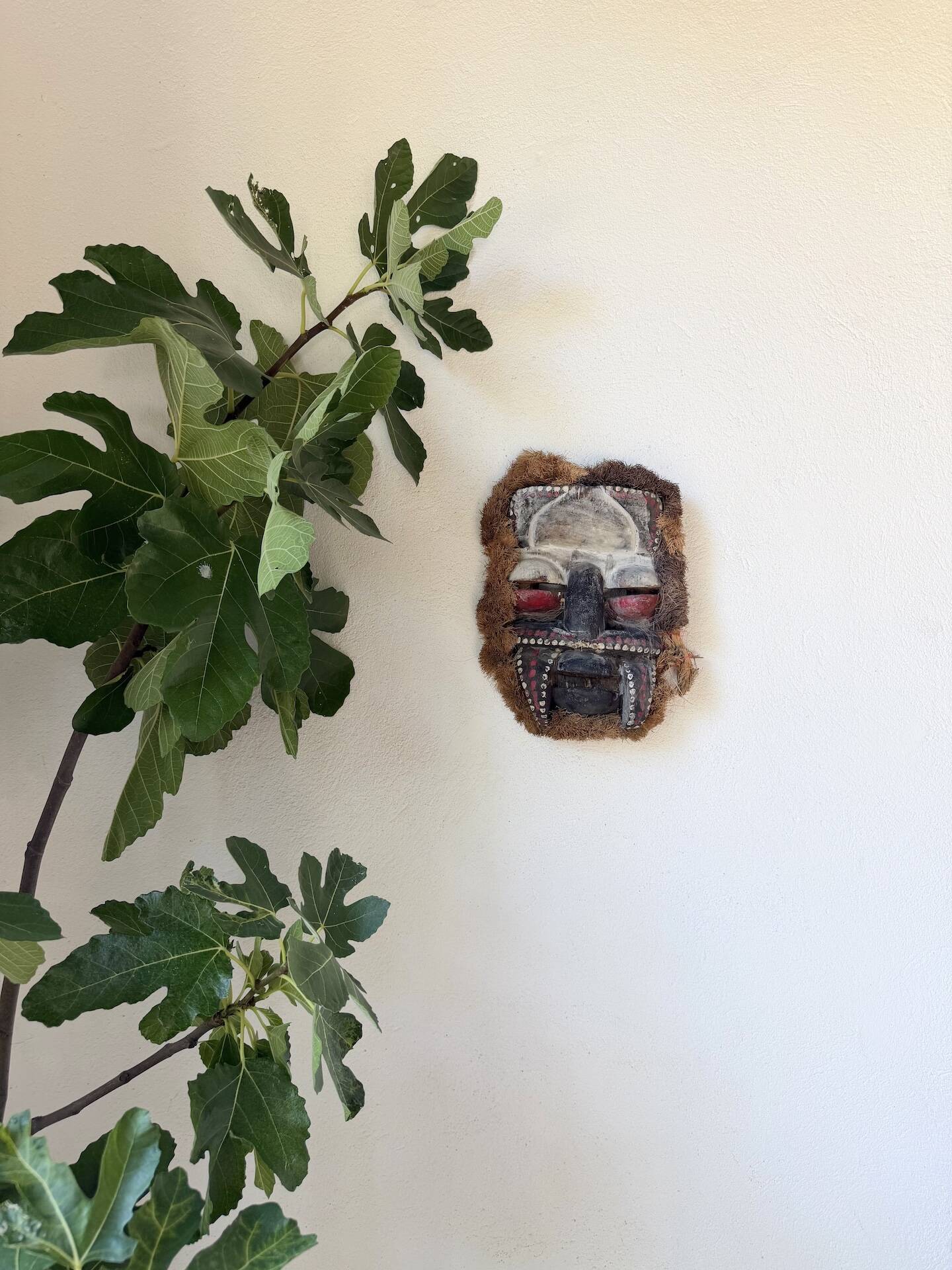 We Guéré Mask Côte d'Ivoire polychrome