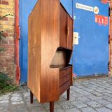 Teak Corner Cabinet by Omann Jun