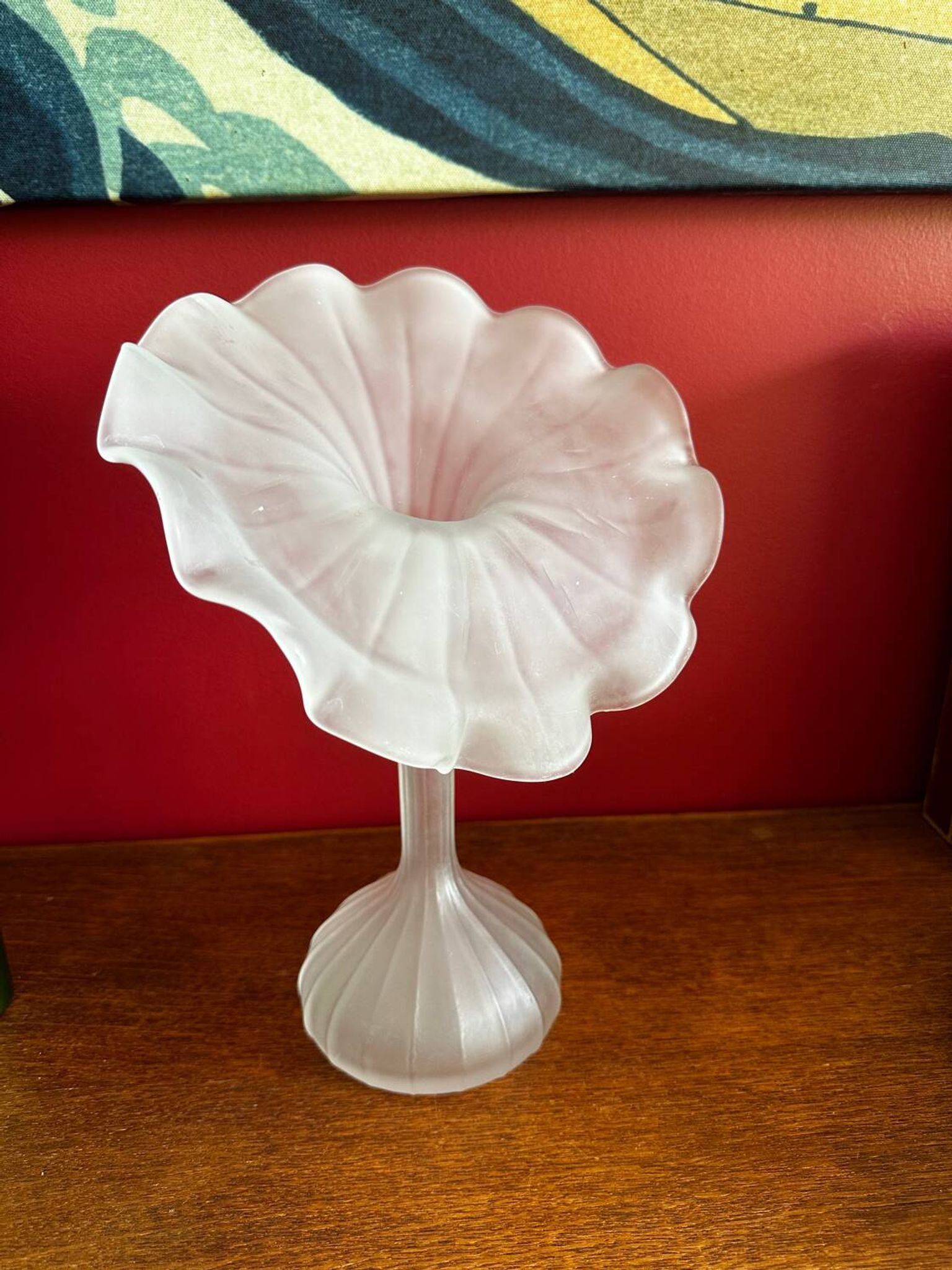 Vase vintage Leonardo Handarbeit