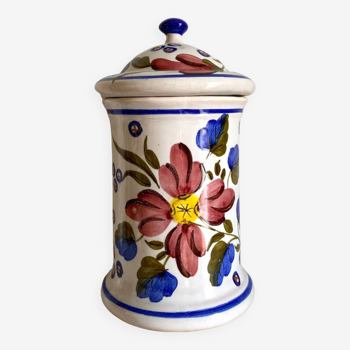 Old ceramic lidded pot