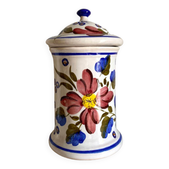 Old ceramic lidded pot