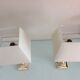 Pair of brass lamps art deco style 60s-70s
