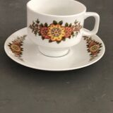 Seventies porcelain tea or coffee set