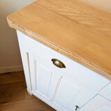 Renovated solid wood Parisian buffet