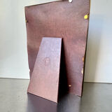 Metal frame in gold colored brass