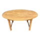 Table de ferme oval
