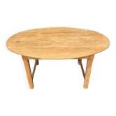 Table de ferme oval