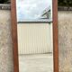 Grand miroir porte d'armoire vintage, années 30.
