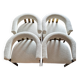 4 Eichholtz Clubhouse Bouclé Cream chairs